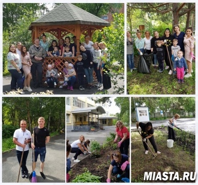 Представители тюменского Росреестра провели субботник для ветеранов войны и труда